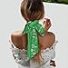 Sport Ball Club Golf Theme Multifunctional Fashion Scarf, Soft/Silky and Breathable Hairband Suitable for Clothing/Handbags Accessories, Etc