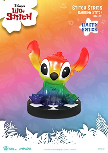 Beast Kingdom - Stitch Series Rainbow Stitch Mini Egg Attack Figurine Cover