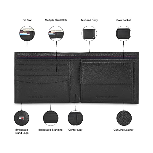 Image of Tommy Hilfiger Men's Global Coin Wallet Chase