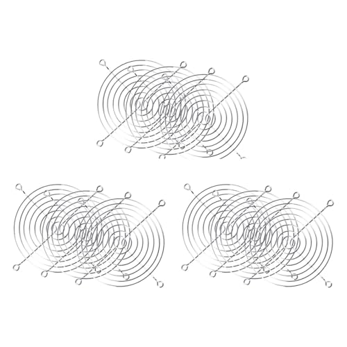 Kidondsn(キドンドスン) 9件の120mm 4.7 インチ 金属ファンガード 保護グリル PC換気装置のため