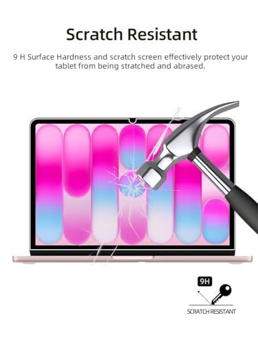 Protector de pantalla de vidrio templado para MacBook Neo miniatura 6