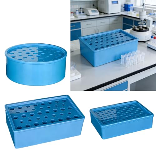 Caja de congelación apilable ultrarresistente para conservación de muestras 5