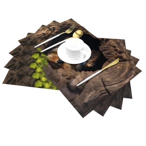 Sets de table imperméables en PVC pour éviter les taches de repas