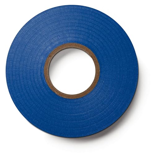 Image of 3M Scotch Vinyl Electrical Color Coding Tape #35, 3 /4 inch x 66' - Blue - Professional Grade Insulation and Color-Coding Tape