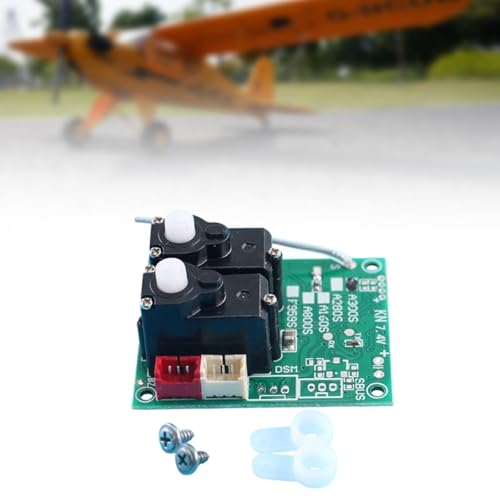 Placa receptora de planeador RC para evitar pérdidas de control con instalación simplificada 7