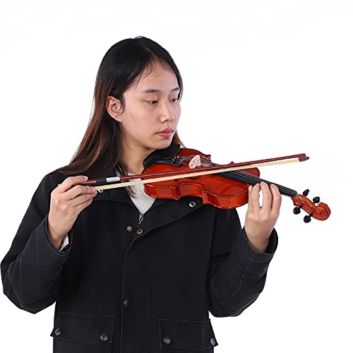 Violino, Instrumentos Musicais de Cordas para Violino Infantil 1/8 Conjunto de Violino para Iniciant