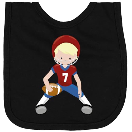 inktastic Rugby, Football, Cute Boy, Blond Hair Newborn Bib