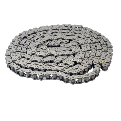 Nickel Plated Roller Chain #50 10FTs – Heavy Duty Industrial Chain for Slide Gate Operators