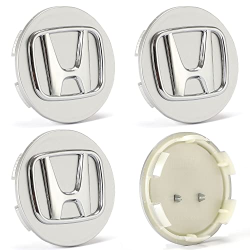 4pcs Fit Honda Wheel Center Cap,69mm Car Wheel Center Hub Caps Cover Emblem Compatible with Honda