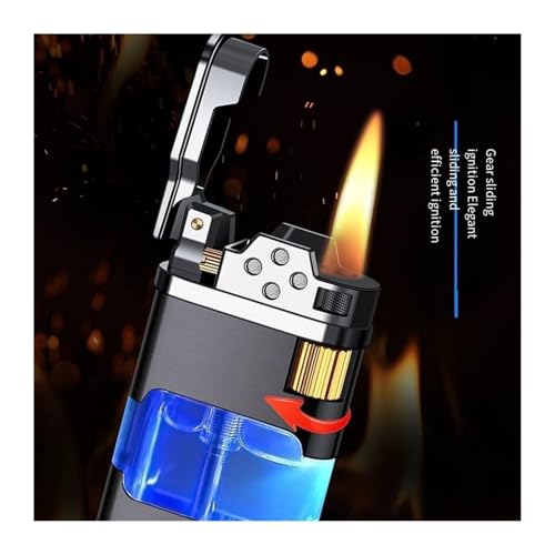 Encendedor de butano recargable con llama jet Torch miniatura 2