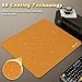 ATTACK SHARK CM02 Gaming Mouse Pad for Esports Speed Large Mouse mats for Desk Waterproof Surface Stitched Edges and Anti-Slip Rubber Base Size L Laminate 17.72” x 15.75” x 0.16” Orange