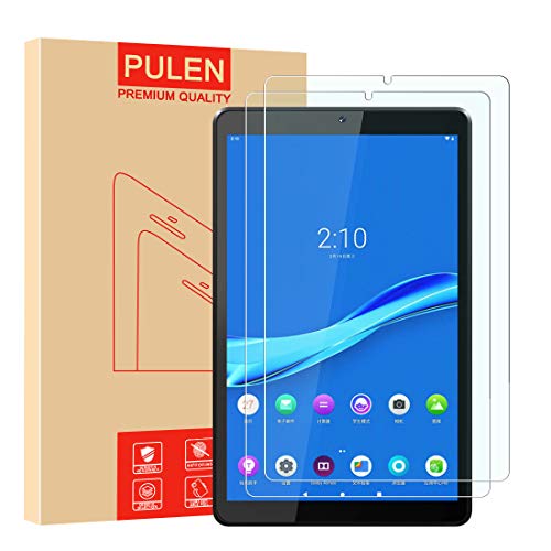 PULEN [2 Unidades] Protector de Pantalla para Lenovo Tab M10 FHD Plus 10.3 inch, Vidrio Cristal Templado [2.5d Borde redondo] [9H Dureza] [Alta Definicion]