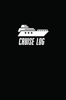 Cruise Log: Boat Adventure Notes Book for Tracking and Recording Important Information About One's Voyage - Black and White Cover