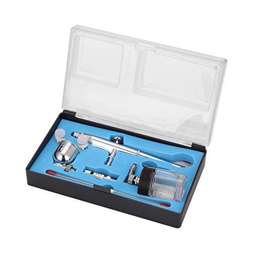 Kit aérographe professionnel avec adaptateur G1/8 et buses interchangeables - 7