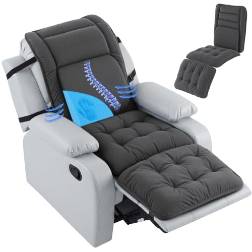 Extra Large Recliner Cushions for Elderly, Recliner Pad with Lumbar Support