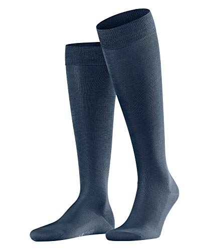 FALKE Tiago- Knee High Socks - Calzini Uomo, Blu