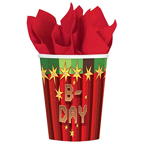 Designware Amscan TNT Party Paper Cups - 9 oz., Pack of 8, Multi-color