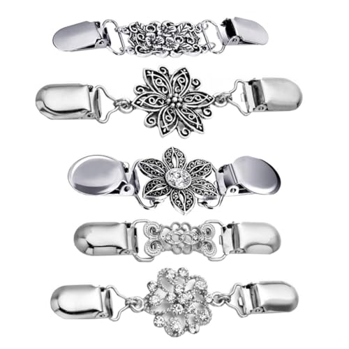 Clips de chale vintage en lot de 10, cadeau pour passionnes