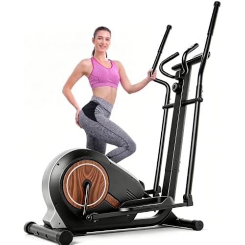 ANCHEER Elliptical Exercise Machine, Elliptical Trainer for Home Gym, Exercise Equipment 500Lbs Max Weight
