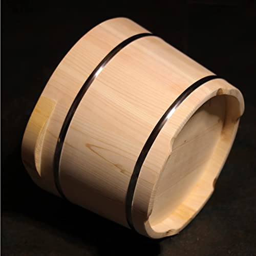 Tina de Spa para Pies de Madera Maciza con Tapa miniatura 3