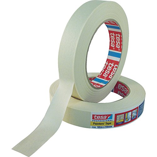 Preisvergleich Produktbild tesa Maler Krepp 4348 Standard Papierabdeckband, 19 mm x 50m