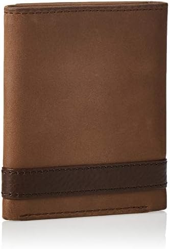 Fossil Men's Leather Trifold Wallet 