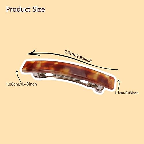 Fumwase 6Pcs Hair Barrettes For Women Shell Hair Clip Hair Accessories Barrettes For Thick Thin Long Short Hair thumb #1