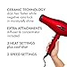 Tool Science Nano Silver Lightweight Hair Dryer Red