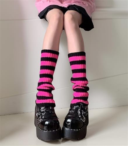 Image of Goth Leg Warmers Women Japanese Gothic Y2k Harajuku Grunge Emo Punk 80s