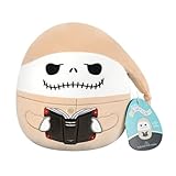 Squishmallows Pijama original de Jack Skellington de Disney de 20,32 cm - Peluche oficial de Jazwares (pequeño)