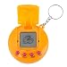 Yosoo123 Virtual Pets Keychain Electronic Digital Pet Game Keyring Children Baby Electronic Toys Nostalgic Virtual Digital Pet Retro Handheld Game Machine(Yellow)