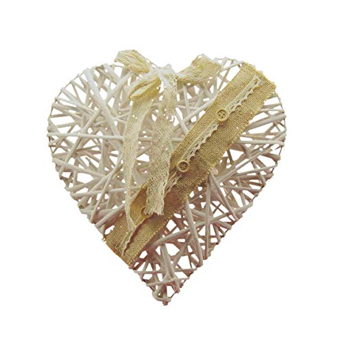 Viale Magico Cœur en Bois Blanc Cover