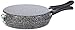 Home in Rombo Home Girafrittata Antiaderente Stone Cm22 Pentole E Preparazione Cucina, Pietra, Nero, 22 cm