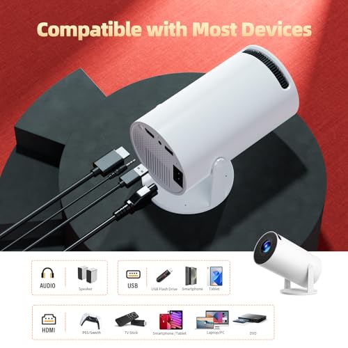 HOTPEAK 2025 Mini Projector PR06 の商品画像 6
