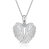 Regalo ideal: las joyas de ángel están empaquetadas en una elegante caja de regalo. El regalo perfecto para mujeres, novios, novias, amantes, esposas, novias, damas de honor, madres, abuelas, etc. Se puede utilizar para cumpleaños, regalos de graduación, bodas, banquetes, bailes, aniversarios, Acción de Gracias, fiestas o cualquier otra ocasión especial.