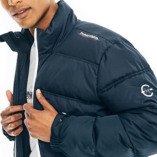 Nautica Men's Competition Sustainably Crafted Tempasphere Bomber Jacket4