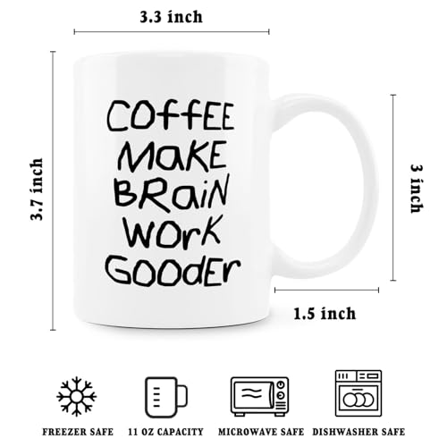 Taza de cerámica para café 11 onzas miniatura 2