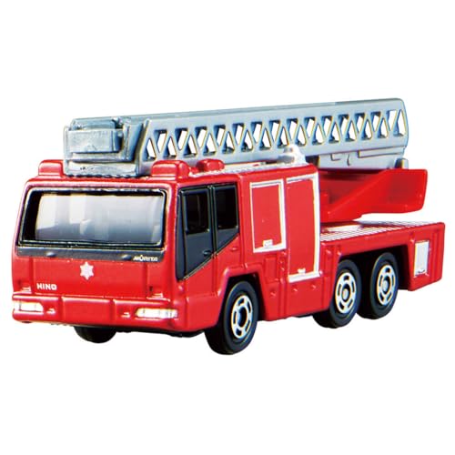 Camión de Bomberos Transformable con Escalera y Auto Miniatura miniatura 4