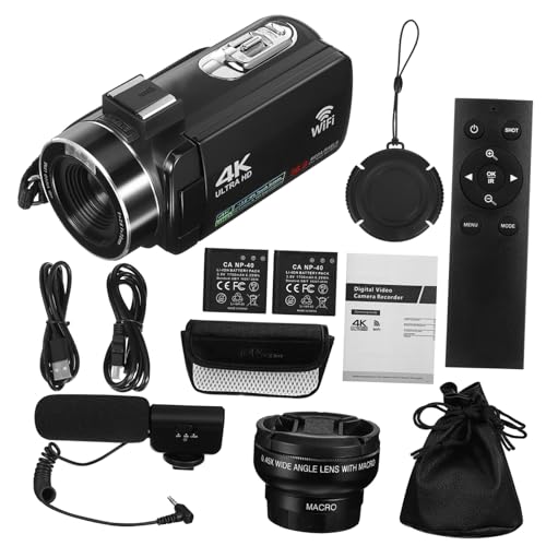 Image of High-Definition Vlogging Camera Touch Screen Digital Video Recorder Compact Portable Movie Camcorder for Youtubers and Filming Projects