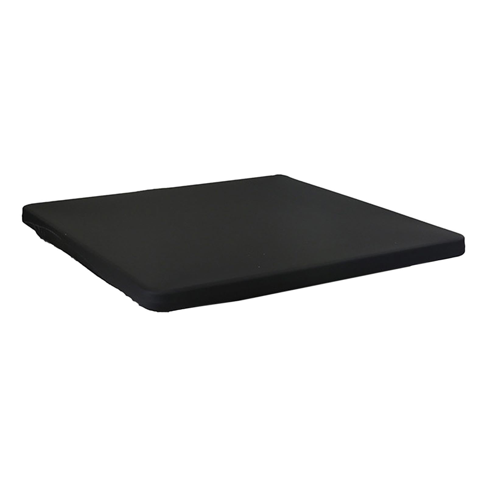 Square Table Cover Stretchable Elastic Tablecloth for Dinner Party End Table BlackHome & Garden|Kitchen, Dining & Bar|Linens & Textiles|Tablecloths-image-24