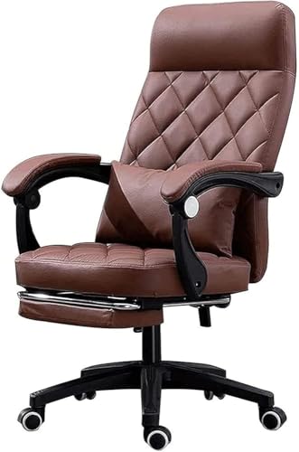 Ergonomic Gaming Chair High Back Office Chair with Adjustable Lumbar Support and Footrest Reclining Swivel Desk Chair for Workstation Home Comfortable