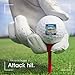 Greek Greece Picture Custom Golf Ball Soft Practice Golf Balls Performance Distance and Speed for Indoor Outdoor