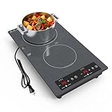 Double Induction Cooktop 110v-120v, GTKZW 2300W Electric...