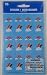 Kids Rainbow Decal Stickers - 4 Sheets = 96 total