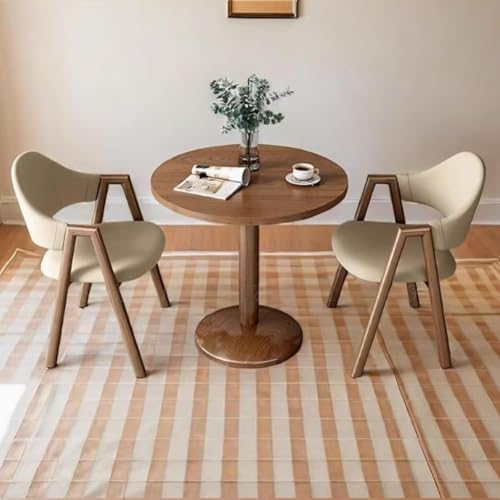 Migliora la tua esperienza culinaria: questo set di tavolo da pranzo rotondo presenta un aveneer che resiste all'uso quotidiano, garantendo una bellezza di lunga durata. Ideale per riunioni di famiglia, il suo design elegante migliora qualsiasi sala da pranzo. Crea ricordi duraturi con amici e persone care intorno a questo centrotavola elegante ma funzionale, perfetto sia per pasti casual che per occasioni speciali.