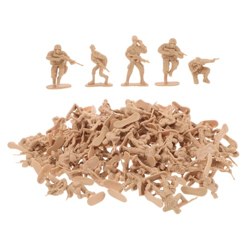JOINPAYA 100 Piezas De Figuras De Soldados Modelos De Soldados En Miniatura En Miniatura Decoración De Escritorio Minifiguras