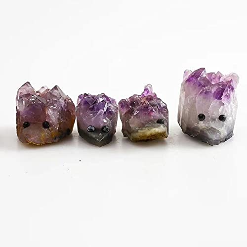 Amazon.co.jp: 癒しオーラクリスタル 1ピース2インチ宝石動物彫刻