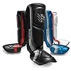 Sanabul-Core-Advanced-Series-Hook-and-Loop-Strap-Kickboxing-Muay-Thai-MMA-Shin-Guards Sanabul Core Advanced Kickboxing Shin Guards | High-Impact Foam, Ergonomic Design, and Secure Hook and Loop for Optimal Training | Muay Thai Shin Guards for Adults and Children (Gunmetal, L/XL)