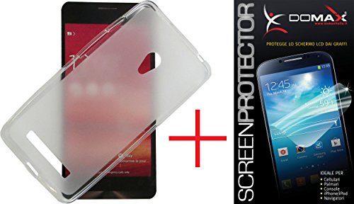 Custodia in silicone trasparente tpu per asus