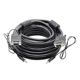 1 ft Slim 3.5mm Stereo Audio Cable, 28AWG, Black, M/M, Auxiliary Audio Cord for Car, Headphones, iPods, iPhones, iPads, Tablets, Laptops, Android Phones